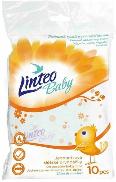 Jednorázové bryndáčky LINTEO BABY 10ks porovnat ceny