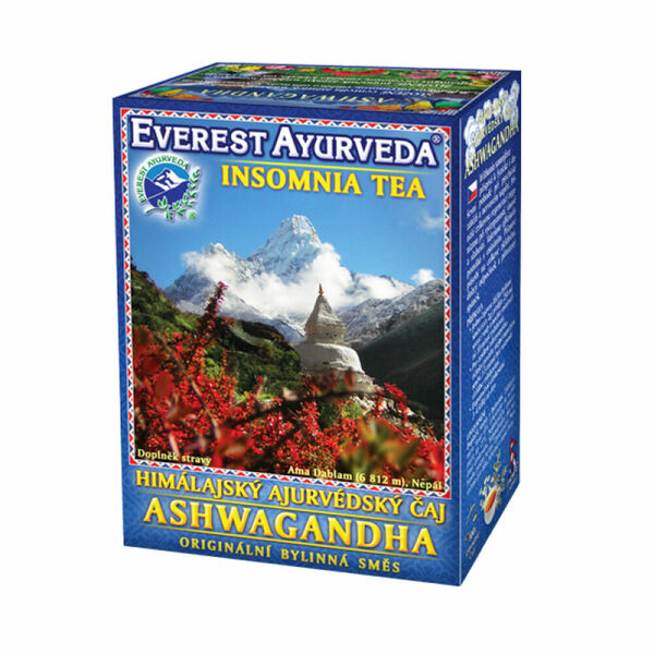 EVEREST AYURVEDA Ashwagandha odpočinek a spánek sypaný čaj 100 g porovnat ceny
