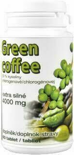 Dr.Bojda GREEN COFFEE zelená káva extra 4000mg 60 tablet porovnat ceny