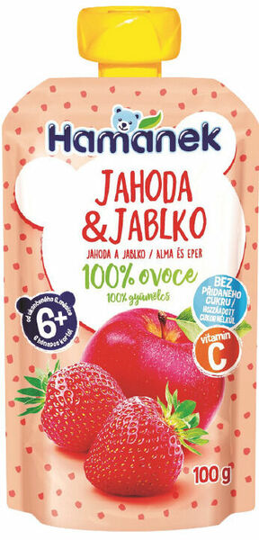 Hamánek Jahoda a jablko 100g porovnat ceny