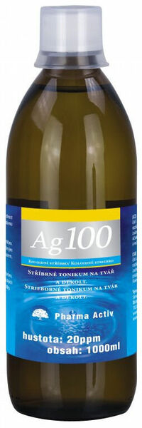 Pharma Activ Koloidní stříbro Ag 100 (20ppm) 1000ml porovnat ceny