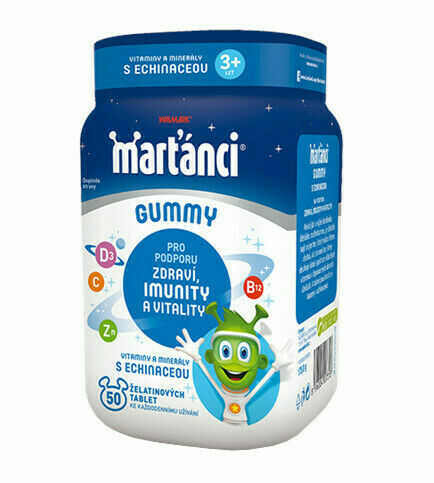 Walmark Marťánci Gummy Echinacea 20mg 50 tablet porovnat ceny