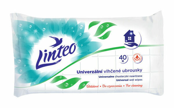 LINTEO Vlhčené ubrousky univerzální 40ks porovnat ceny