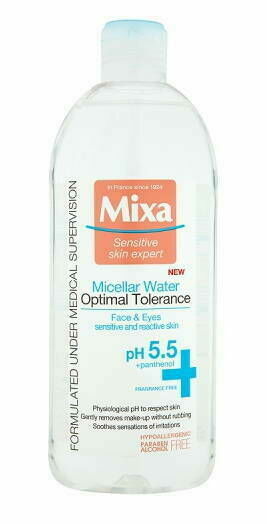 Mixa micelární voda pro zklidnění pleti 400ml porovnat ceny