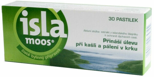 Isla-Moos 30 bylinných pastilek porovnat ceny
