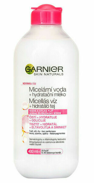 Garnier micelární mléko pro suchou a citlivou pleť 400ml porovnat ceny