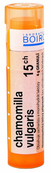 Boiron  Chamomilla Vulgaris CH15 granule 4g porovnat ceny