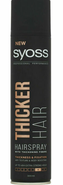 Syoss Thicker Hair lak na vlasy 300ml porovnat ceny