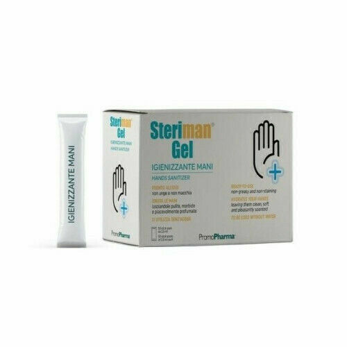 Steriman gel dezinfekční gel na ruce 20x2.8ml porovnat ceny
