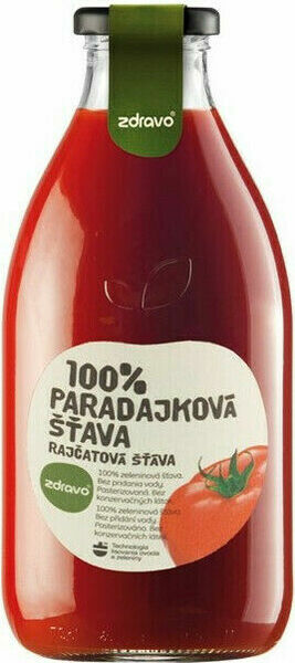 ZDRAVO Šťáva 100% rajčatová 750ml porovnat ceny