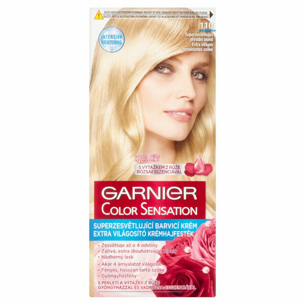 GARNIER Color Sensation Superzesvětlující barvící krém 110 Přírodní blond porovnat ceny