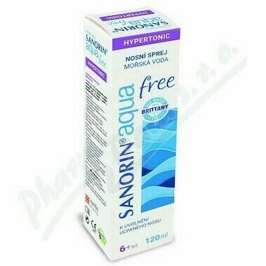 Sanorin Aqua Free sprej 120 ml porovnat ceny
