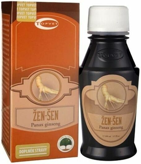 TOPVET Žen-šen extrakt 100ml nový porovnat ceny