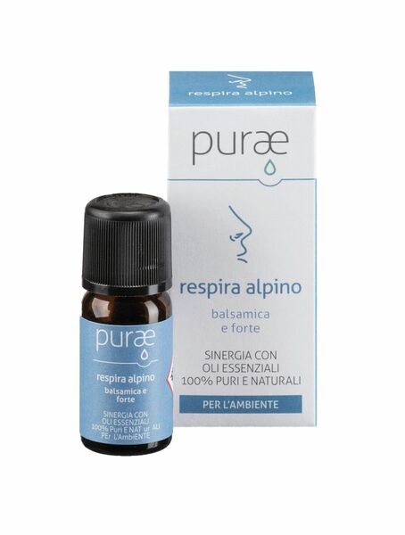 Purae Respira alpino Směs esenciálních olejů na vyčištění vzduchu a uvolnění dýchání 10ml porovnat ceny