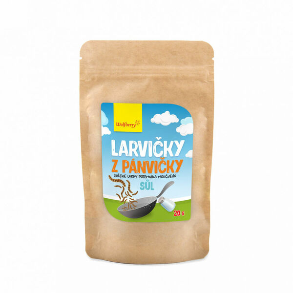 WOLFBERRY Larvičky z pánvičky sůl bezlepkové 20 g porovnat ceny