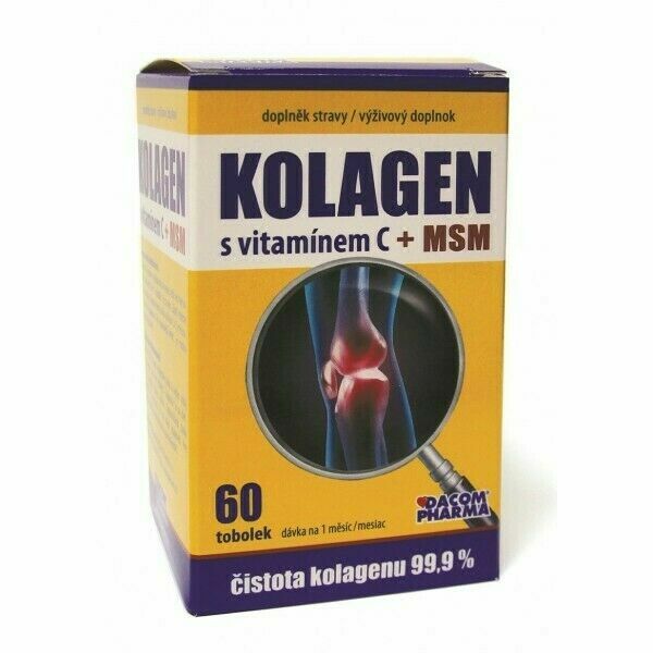 Dacom  Kolagen s vitamínem C+MSM tob.60 porovnat ceny