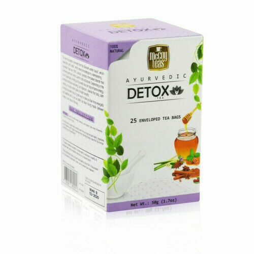 McCoy Teas Ajurvédský zelený detoxikační čaj 25x2g porovnat ceny