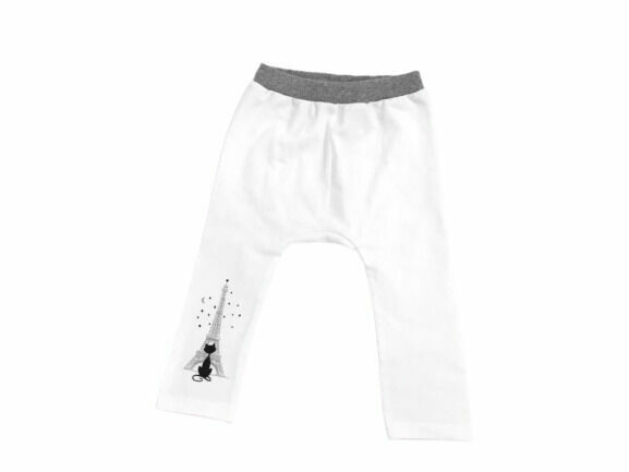 Attipas Atticat Legíny Eiffel White M porovnat ceny