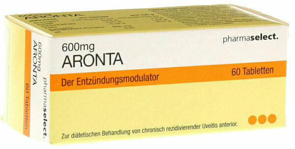 Aronta 600mg 30 tablet porovnat ceny