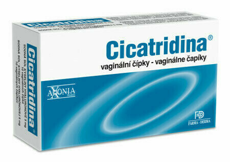 CICATRIDINA poševní čípky 10x2g porovnat ceny