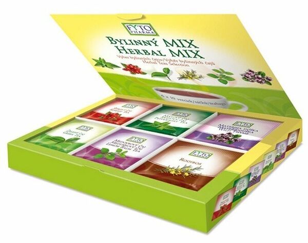 Fytopharma Bylinný MIX dárková kazeta 6x10 sáčků 80g porovnat ceny
