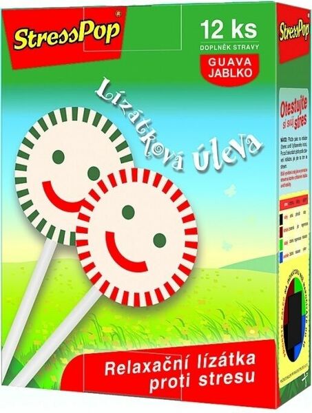 VitaHarmony StressPop 12 lízátek proti stresu porovnat ceny