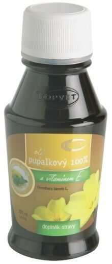TOPVET Olej pupalkový 100% 100ml porovnat ceny