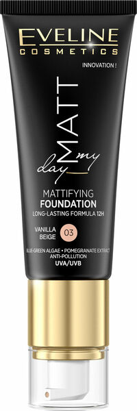 Eveline Cosmetics  Eveline Matt My Day - matující make-up - 03 Vanilla Beige 40ml porovnat ceny