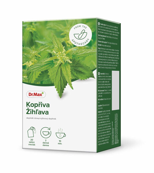 Dr.Max Kopřiva bylinný čaj 20x1,5 g porovnat ceny