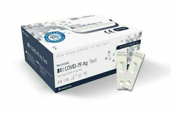 Humasis COVID-19 Ag Test 25 ks porovnat ceny
