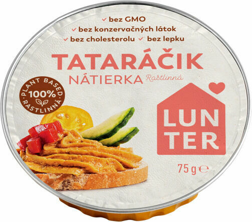 LUNTER Tataráček pomazánka 75g porovnat ceny