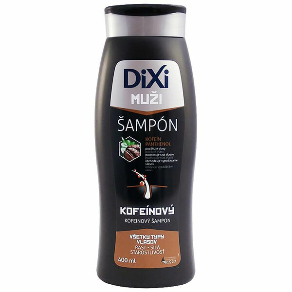 DIXI muži šampón kofeinový 400 ml porovnat ceny