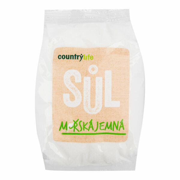 COUNTRY LIFE Sůl mořská jemná 1 kg porovnat ceny
