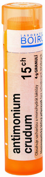 Boiron  Antimonium Crudum CH15 granule 4g porovnat ceny