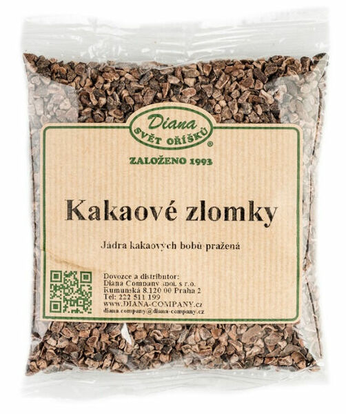 Diana Company Kakaové zlomky organické vakuum 1kg porovnat ceny