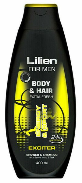 Lilien sprchový šampon pro muže Exciter 400ml porovnat ceny