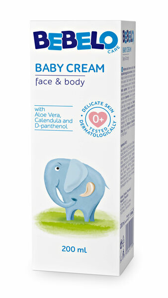 BEBELO Baby cream dětský krém 200 ml porovnat ceny