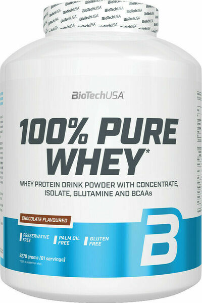 BioTech USA 100% Pure Whey Karamel/cappuccino 2270g porovnat ceny