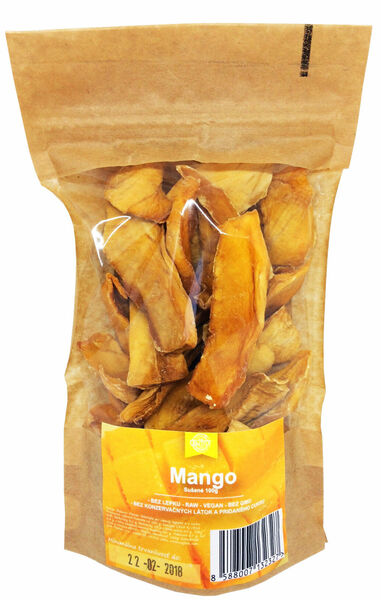 Najtelo  Mango sušené bez cukru a konzervantů, plátky 100g porovnat ceny