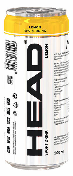 Head Sport Drink citrón 500ml porovnat ceny