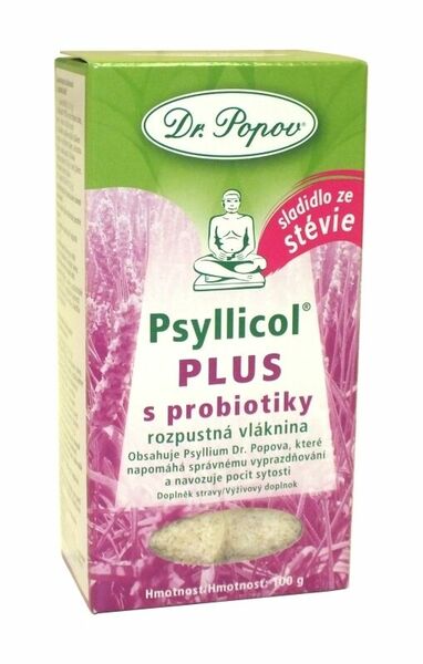 Dr.Popov Psyllicol PLUS s probiotiky 100g porovnat ceny