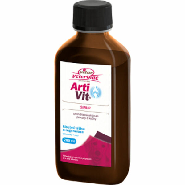 VITAR VETERINAE ArtiVit sirup 200 ml porovnat ceny
