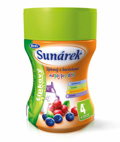 Sunárek rozpustný nápoj šípkový s borůvkami 200g (bez sacharózy) porovnat ceny