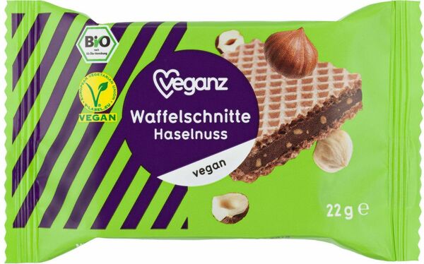 Veganz oříšková vafle Bio 22g porovnat ceny