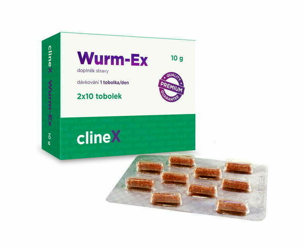 Wurm-Ex pro dospělé 20 tobolek porovnat ceny