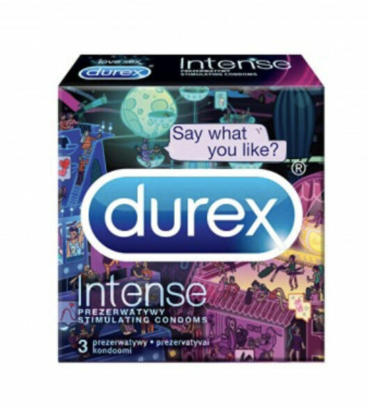 Durex Intense Emoji kondomy 3ks porovnat ceny