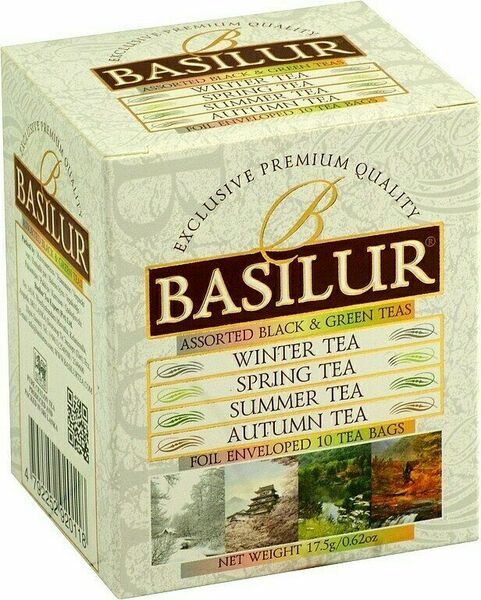 BASILUR Four Seasons Assorted 5x1,5g a 5x2g porovnat ceny