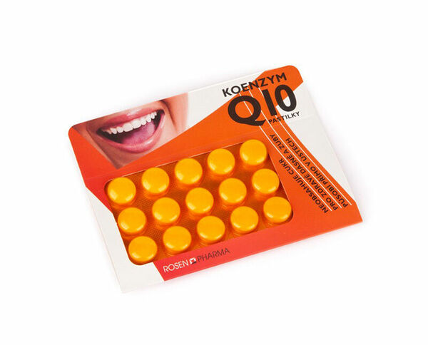 Rosen Koenzym Q10 30mg 15 pastilek porovnat ceny