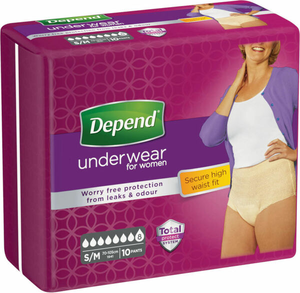 DEPEND Super S/M vyšší pas pro ženy 10ks porovnat ceny