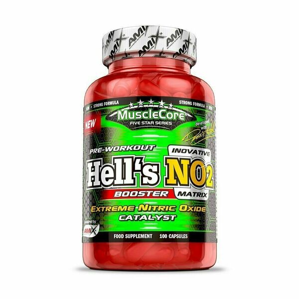 Amix Hell's NO2, 100 kapslí porovnat ceny